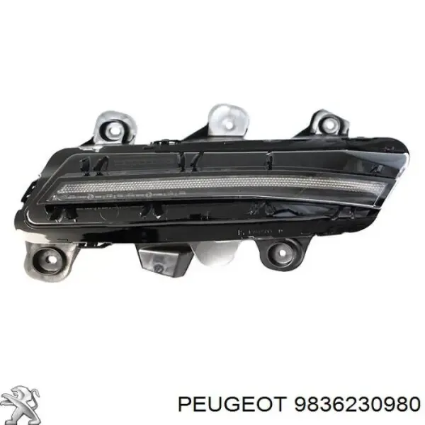 Фара денного світла, права 9836230980 Peugeot/Citroen