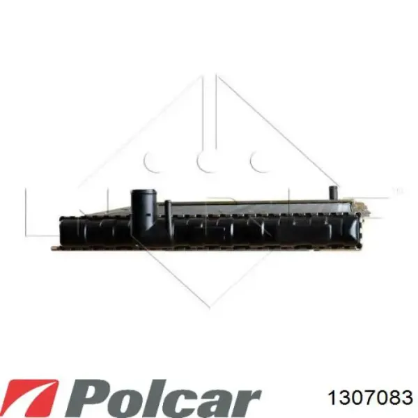 Радіатор 1307083 Polcar