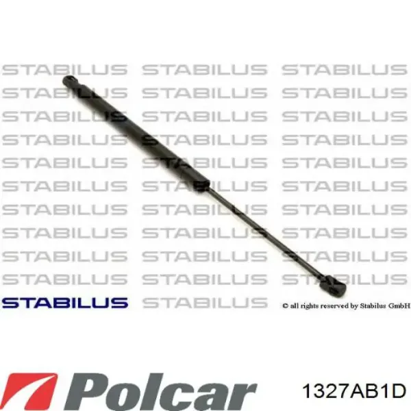 Амортизатор багажника 1327AB1D Polcar