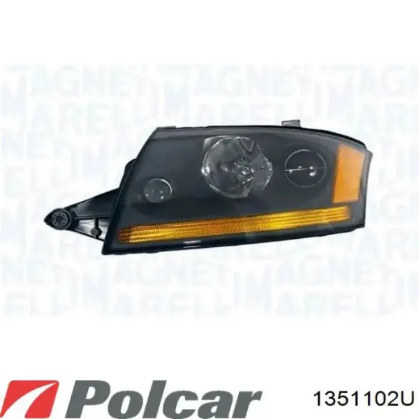 Фара права 1351102U Polcar