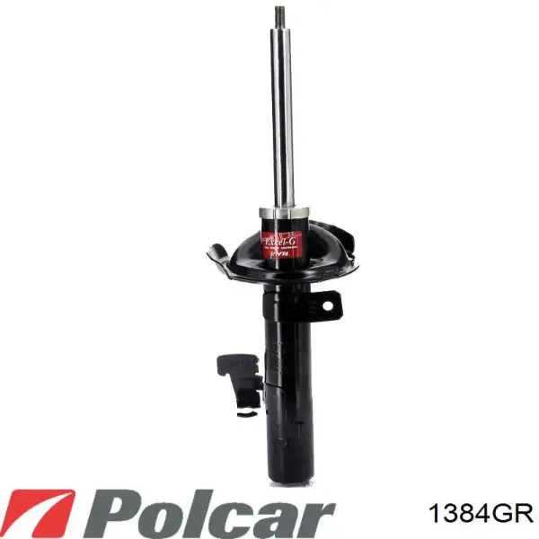 Амортизатор передній, правий 1384GR Polcar