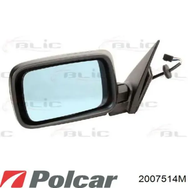 Дзеркальний елемент дзеркала заднього виду, лівого 2007514M Polcar