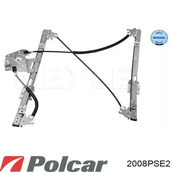 Механізм склопідіймача двері передньої, правої 2008PSE2 Polcar