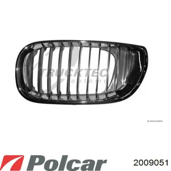 Решітка радіатора ліва 2009051 Polcar
