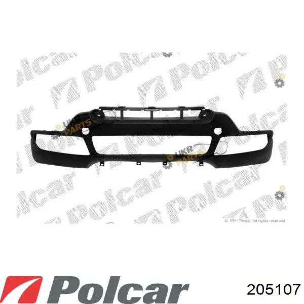 Передній бампер 205107 Polcar