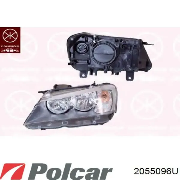 Фара ліва 2055096U Polcar