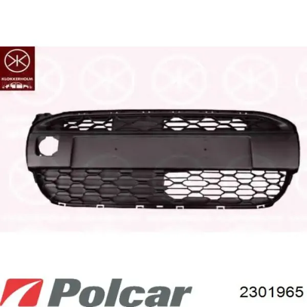 Молдинг заднього бампера 2301965 Polcar