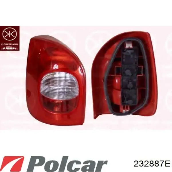 Лівий стоп 232887E Polcar