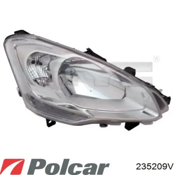 Фара ліва ZCT1129L Signeda