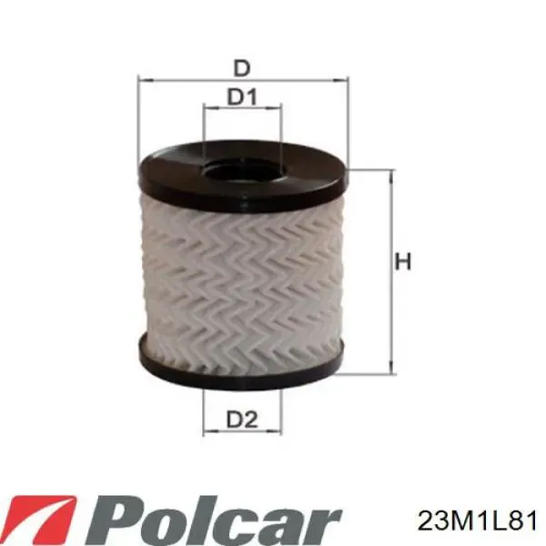 Корпус масляного фільтра 23M1L81 Polcar