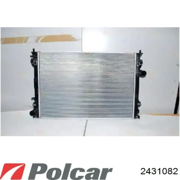 Радіатор 2431082 Polcar
