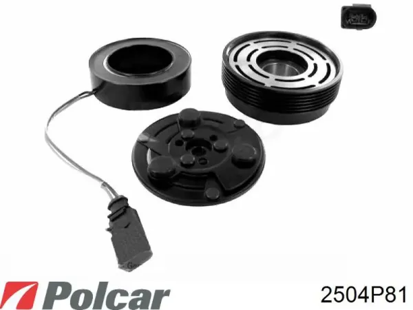 Випаровувач кондиціонера 2504P81 Polcar