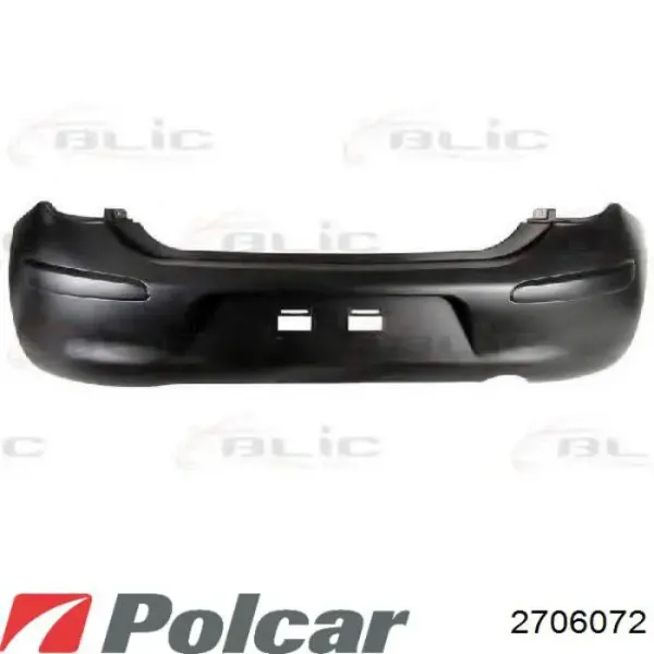 Передній бампер 2706072 Polcar