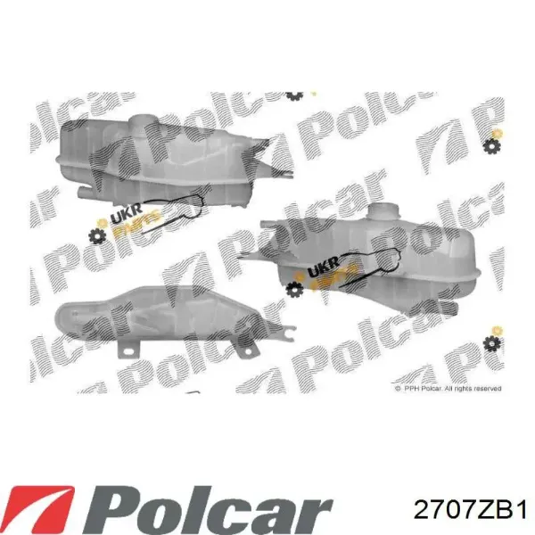 Бачок системи охолодження 2707ZB1 Polcar