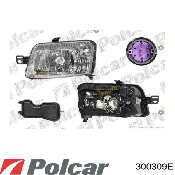 Фара права LPH601 Magneti Marelli