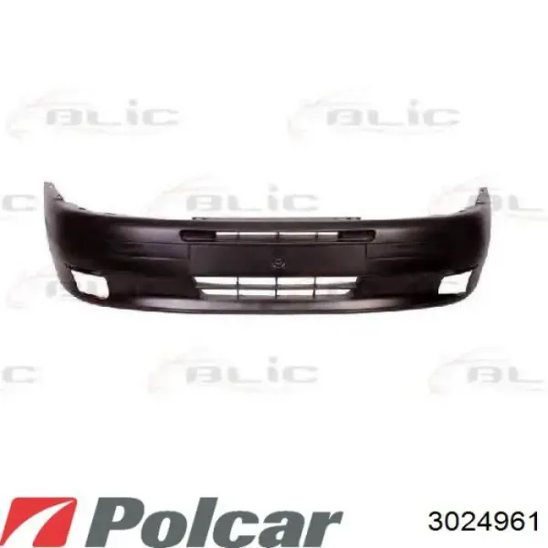Задній бампер 3024961 Polcar