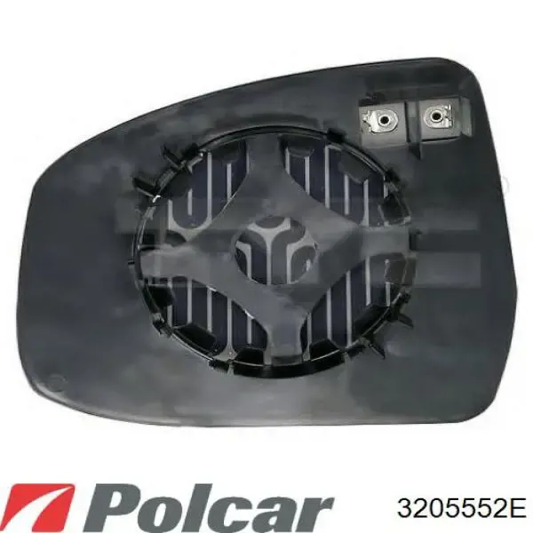 Дзеркальний елемент дзеркала заднього виду, правого 3205552E Polcar