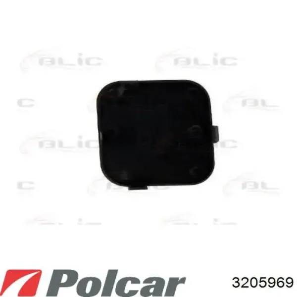 Заглушка бампера буксирувального гака, задня 3205969 Polcar