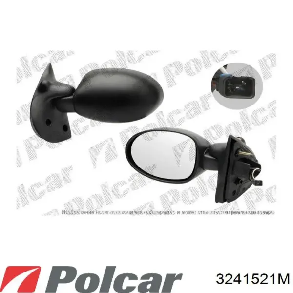 Дзеркало праве 3241521M Polcar
