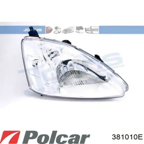 Фара права 381010E Polcar