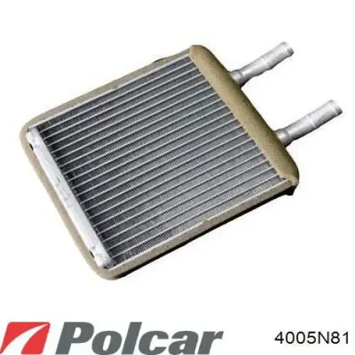 Радіатор пічки 4005N81 Polcar
