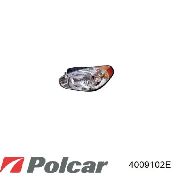 Фара права 4009102E Polcar