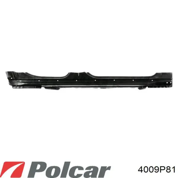 Випаровувач кондиціонера 4009P81 Polcar