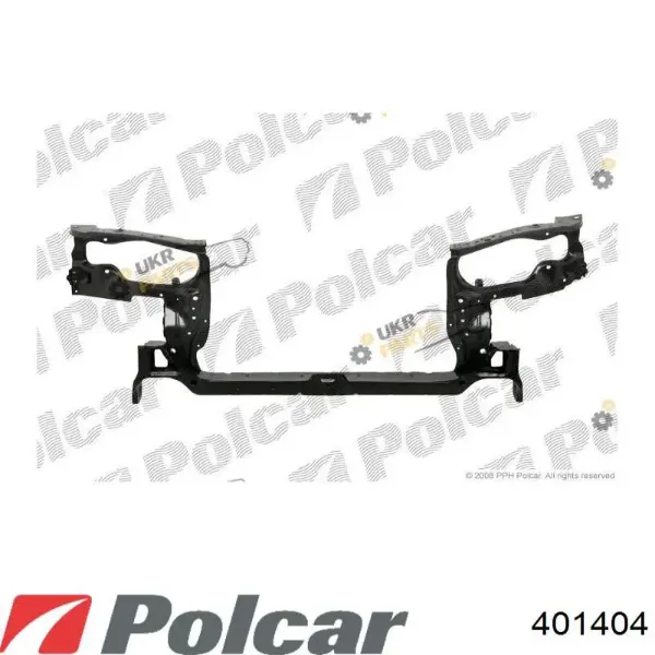Супорт радіатора нижній/монтажна панель кріплення фар 401404 Polcar