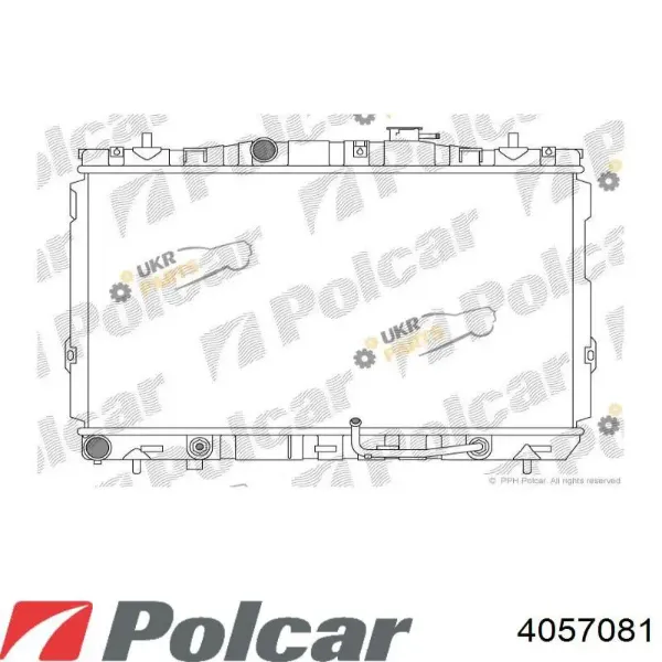 Радіатор 4057081 Polcar
