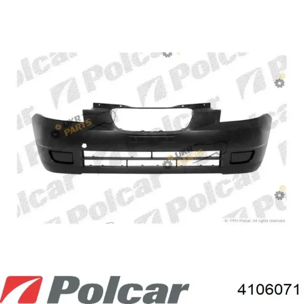 Передній бампер 4106071 Polcar