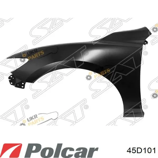 Крило переднє ліве 45D101 Polcar