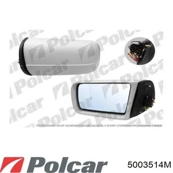 Ліве бокове дзеркало 5003514M Polcar