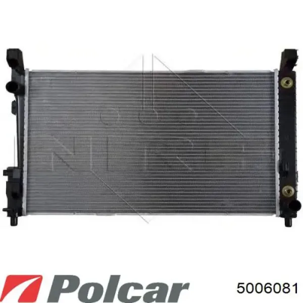 Радіатор 5006081 Polcar