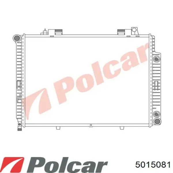 Радіатор 5015081 Polcar