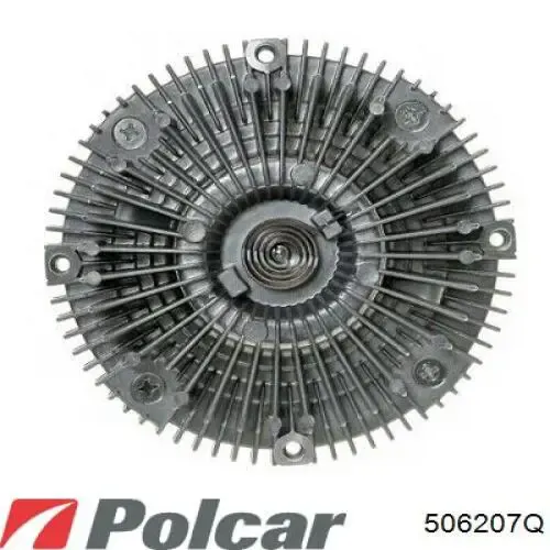 Передній бампер 506207Q Polcar