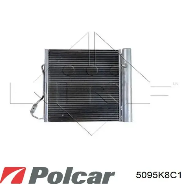 Радіатор кондиціонера 5095K8C1 Polcar