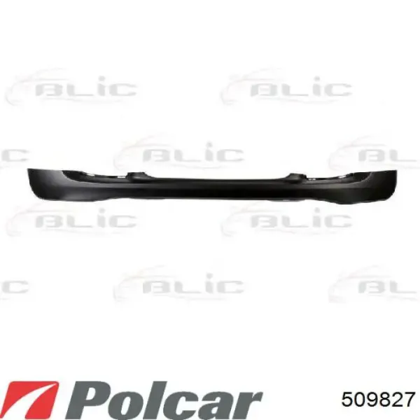 Решітка переднього бампера, центральна 509827 Polcar