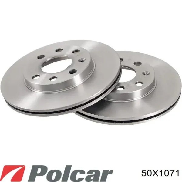 Передній бампер 50X1071 Polcar