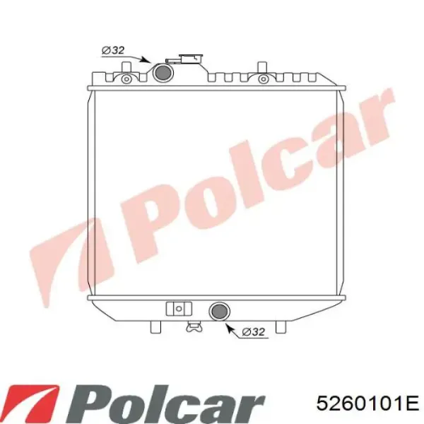 Фара права 5260101E Polcar