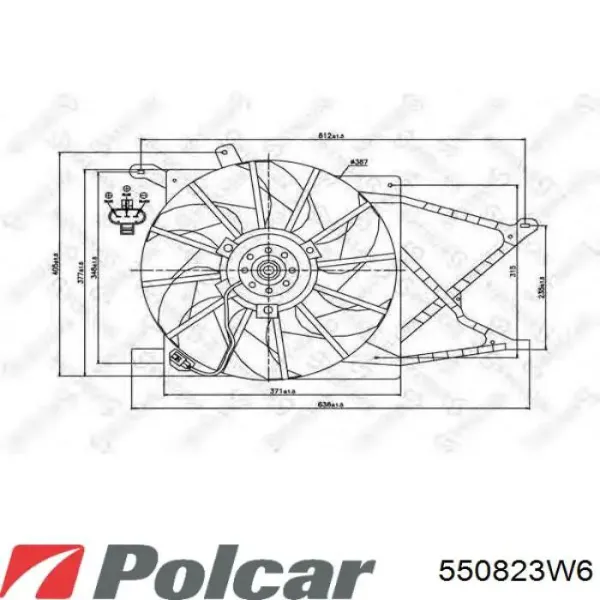  550823W6 Polcar