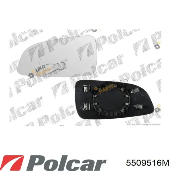 Ліве бокове дзеркало 5509516M Polcar