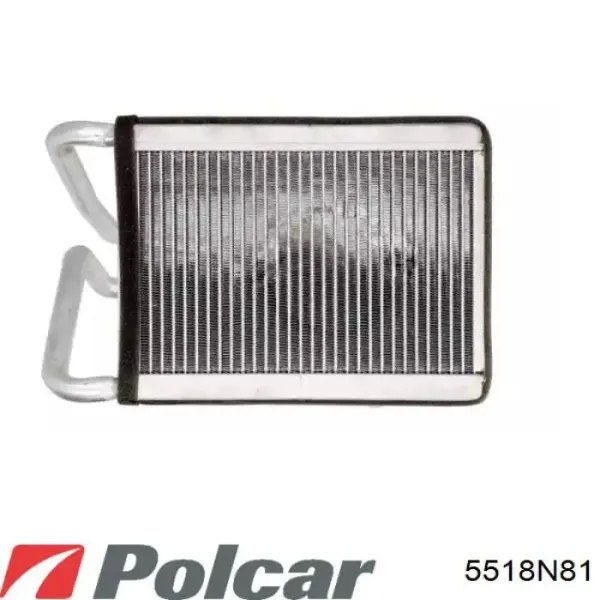 Радіатор пічки 5518N81 Polcar
