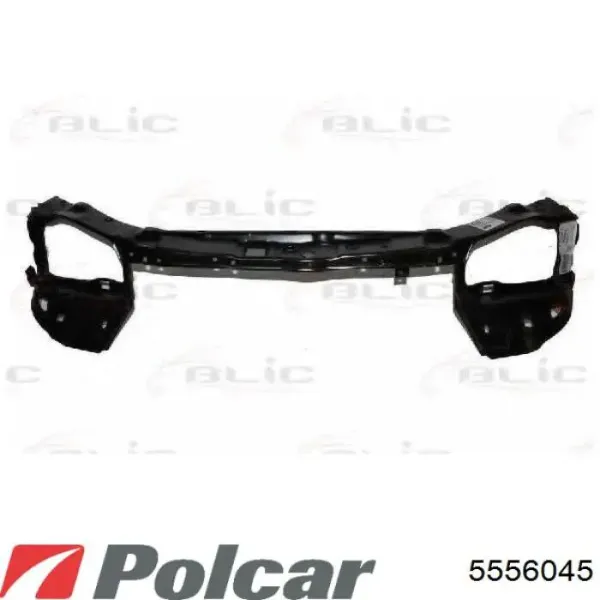 Супорт радіатора лівий/монтажна панель кріплення фар 5556045 Polcar