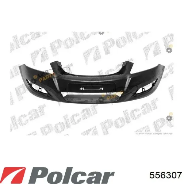 Передній бампер 556307 Polcar