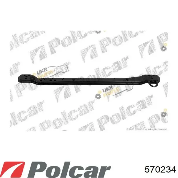 Супорт радіатора нижній/монтажна панель кріплення фар 570234 Polcar