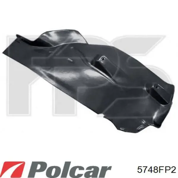 Підкрилок переднього крила, правий задній 5748FP2 Polcar