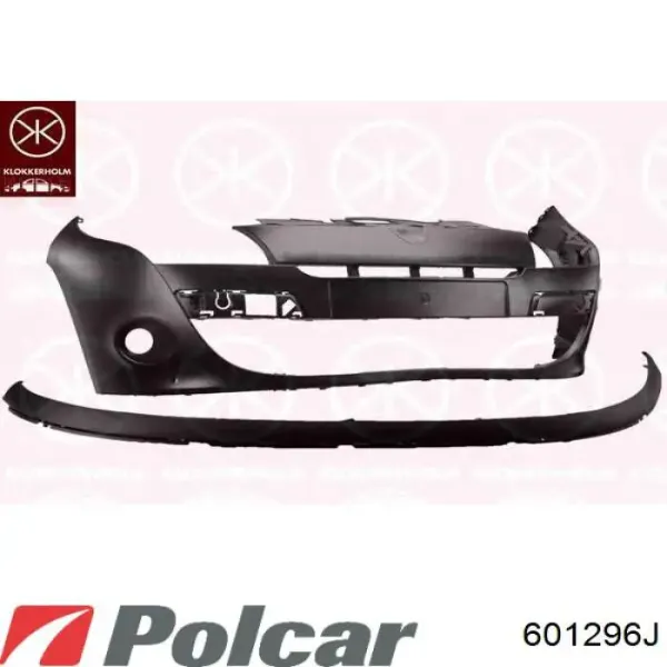 Задній бампер 601296J Polcar