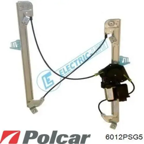 Склопідйомник передньої лівої двері 6012PSG5 Polcar