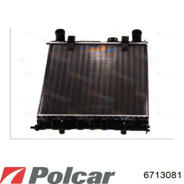 Радіатор 6713081 Polcar