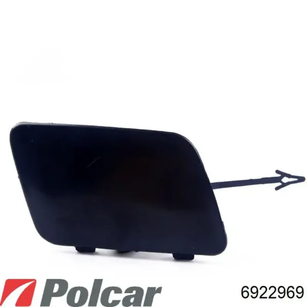 Заглушка бампера буксирувального гака, задня 6922969 Polcar